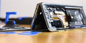 Samsung foldable repair