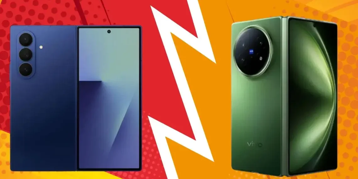 Vivo X Fold 5 vs Galaxy Z Fold 7: Specs, Price, Power