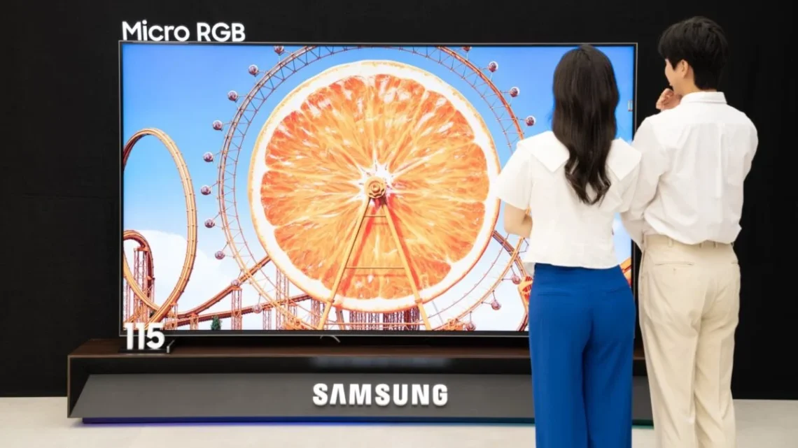 Samsung AI Appliances and Micro RGB TV at IFA 2025