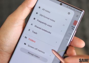 Samsung Notes fonts