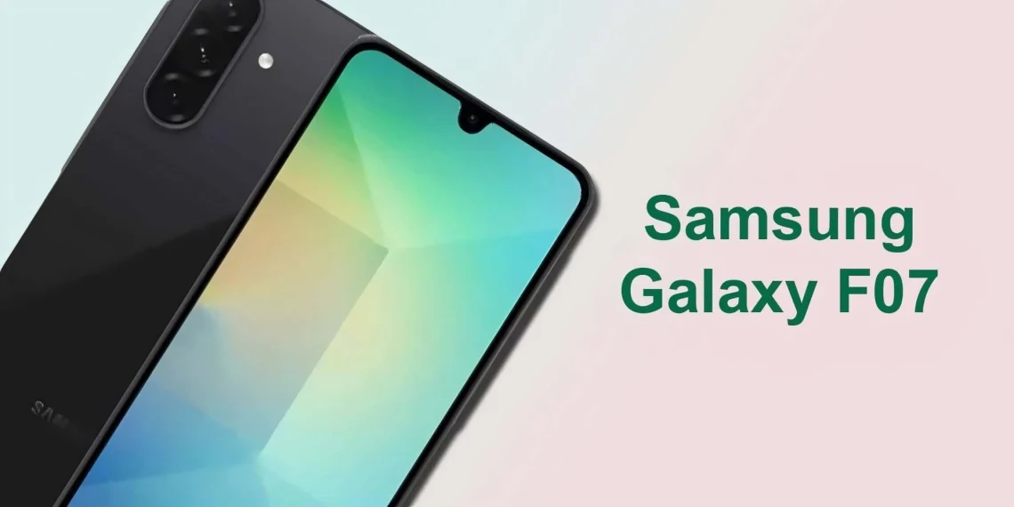 Samsung Galaxy F07 Full Phone Specifications